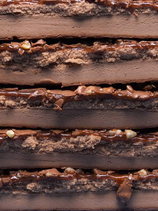 Barebells Caramel Cashew Hover Background