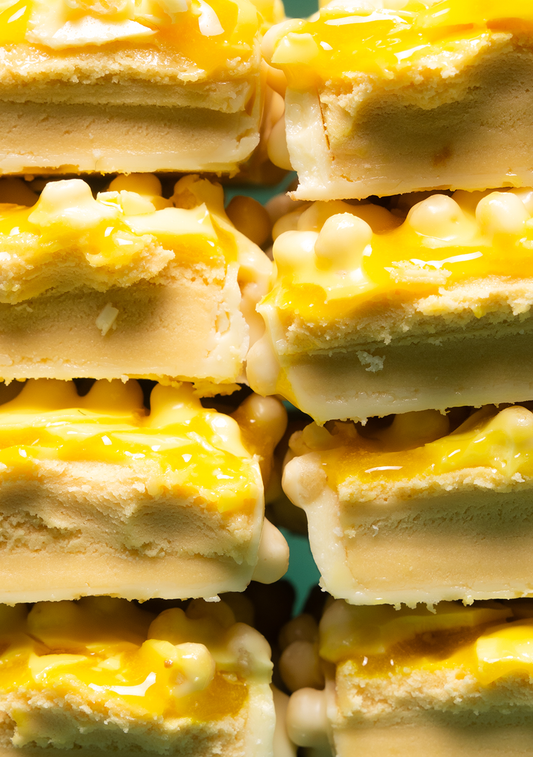 Barebells Lemon Cheesecake Hover Background