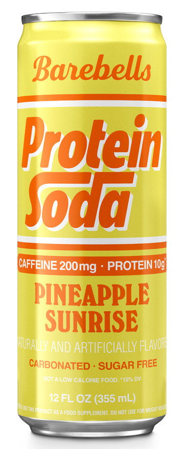 Barebells Protein Soda Pineapple Sunrise