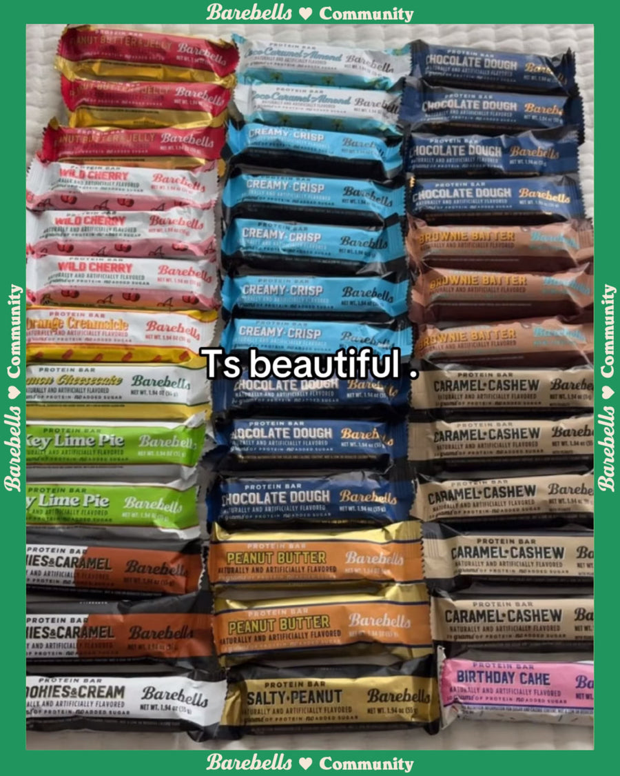 As seen on the Barebells block this week…🤳🍫😍