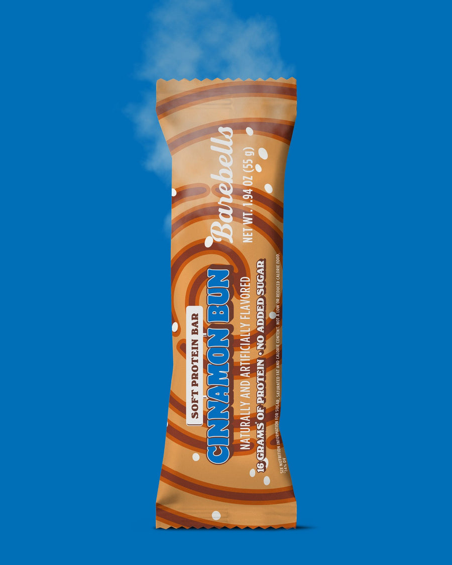 The one you’ve all been waiting for... Say hello to our newest bar - Cinnamon Bun 🤩🍫 ⁠
⁠
A truly bun-believable flavor 😉 A super soft cinnamon flavored core, layered with a creamy cinnamon and buttery filling, wrapped up in a smooth white chocolate. 16 grams of protein, no added sugar, everything you’ve been asking for 😋⁠
⁠
Available now on Barebells.com and Vitamin Shoppe! Go grab yourself some buns 🛒