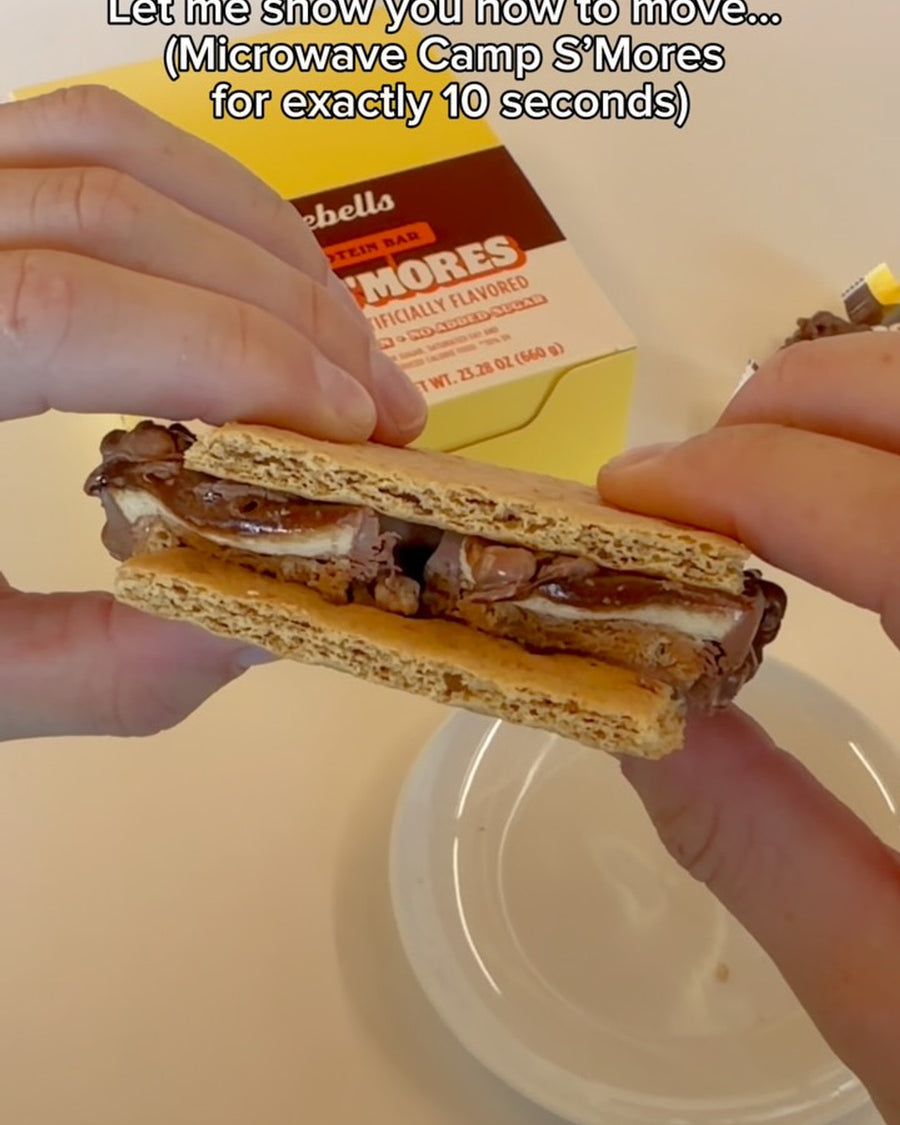 Who says you can’t make s’mores out of a Camp S’mores bar?