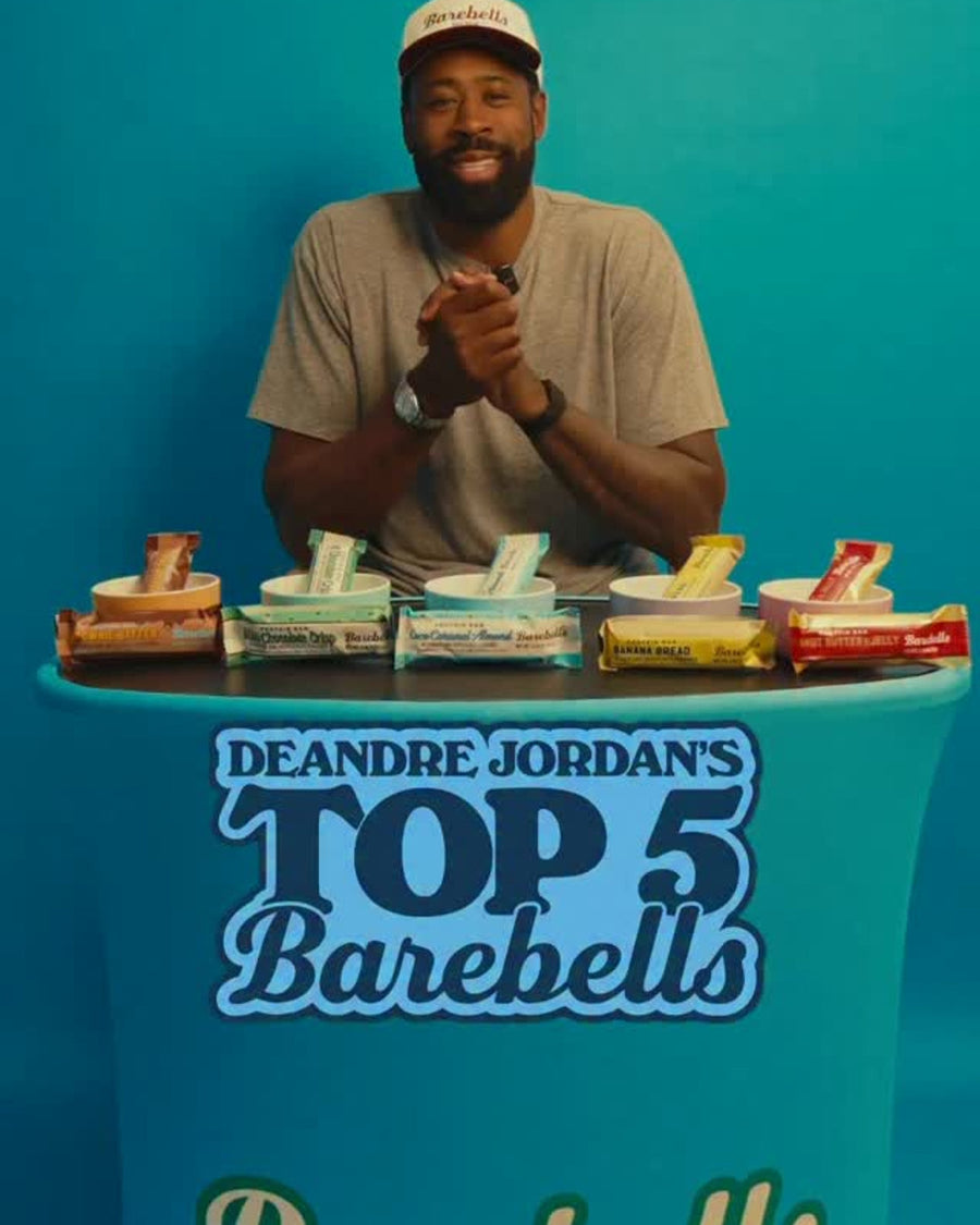 @deandre knows ball, but we’re here to see if he knows Barebells! 👀 Did your favorite make the cut? 🍫