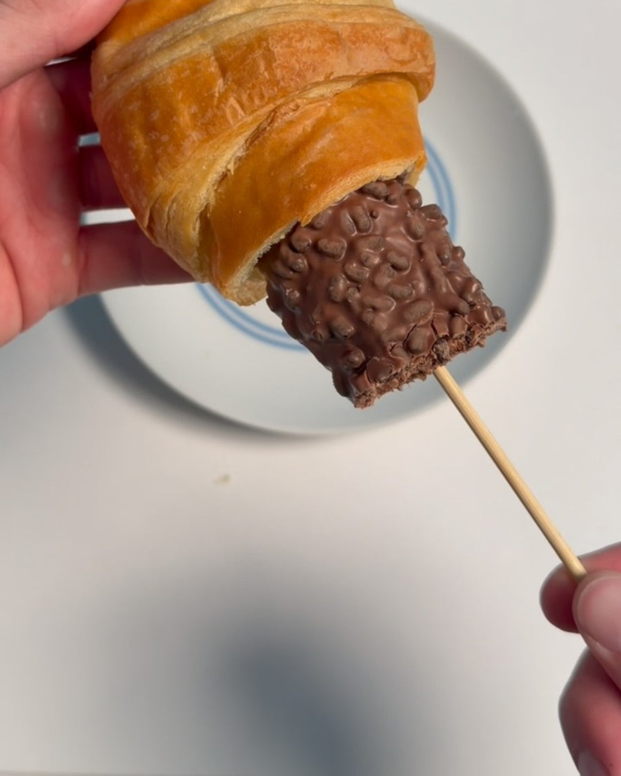 Why use ice cream when you could use one of our protein bars? 👀🍫