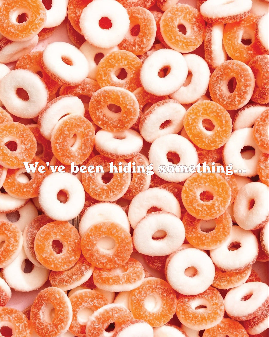 Surprise! We've been keeping another secret... ⁠
Launching tomorrow 9.30 🤫 🍬
