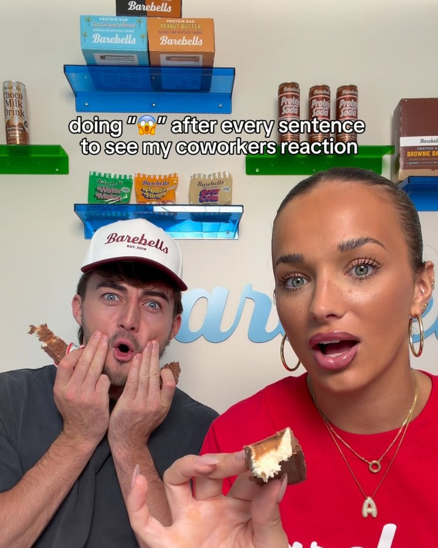 To be fair the only valid reaction to tasting Salty Corn Crunch is 😱