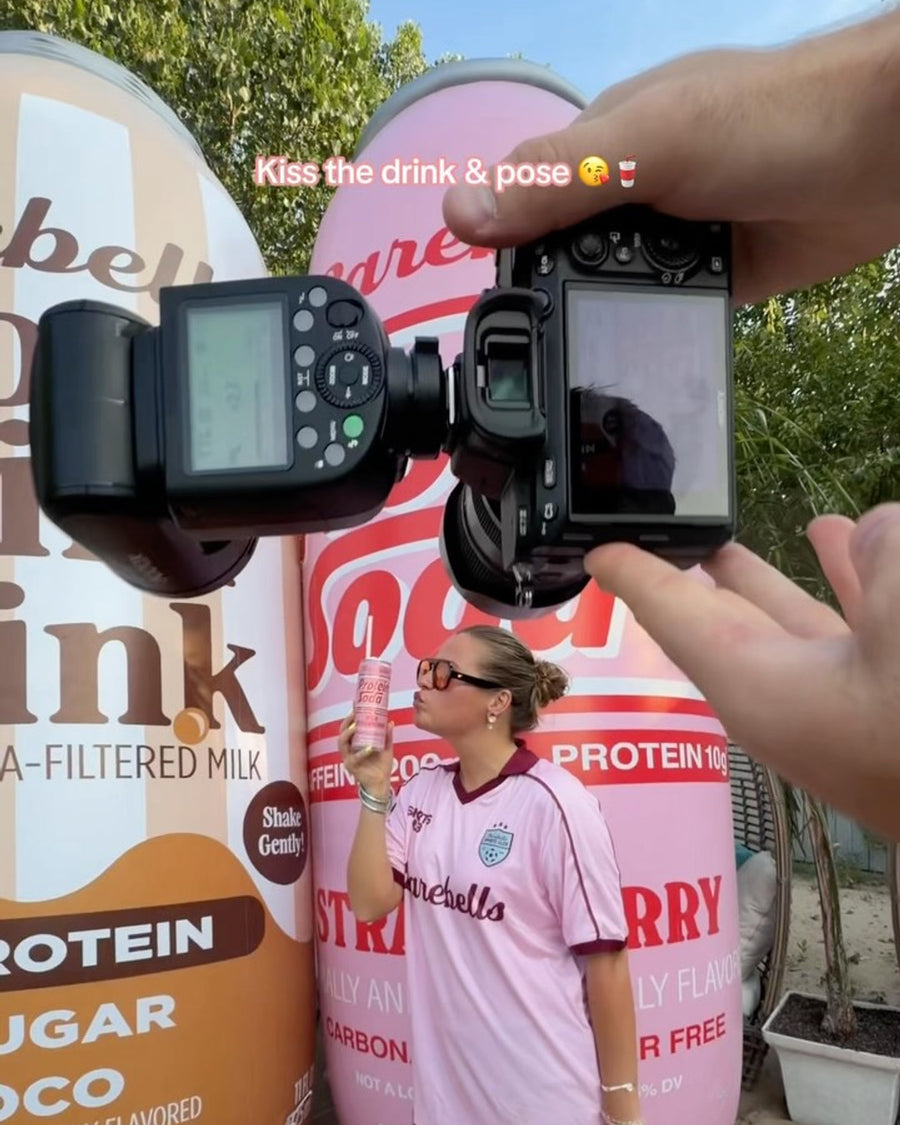 POV: You met your summer crush: Wild Strawberry Protein Soda! 🥤🍓🥰