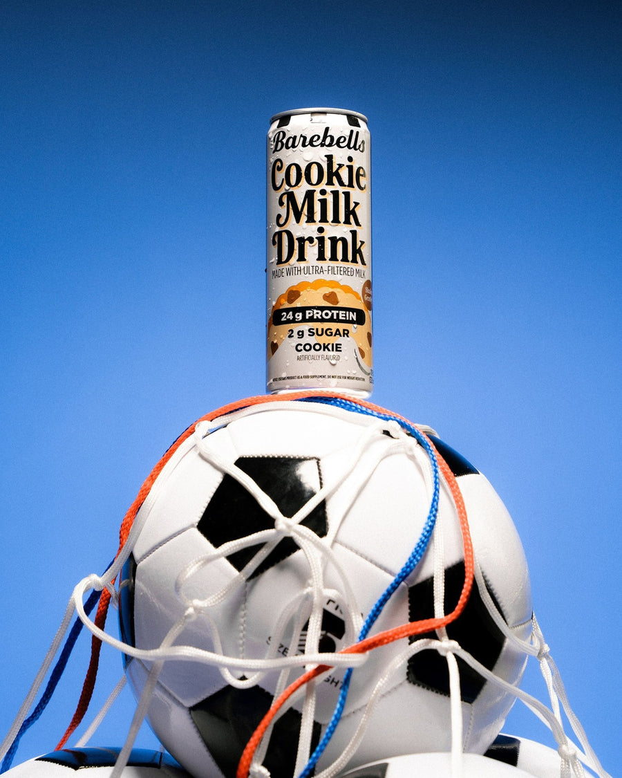 The perfect addition to game day? Cookie Milk Drink 🍪🥛✨