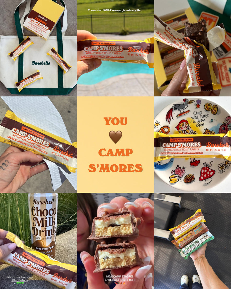 If you haven’t tried Camp S’mores yet… let this be your sign 🏕️🪧🍫