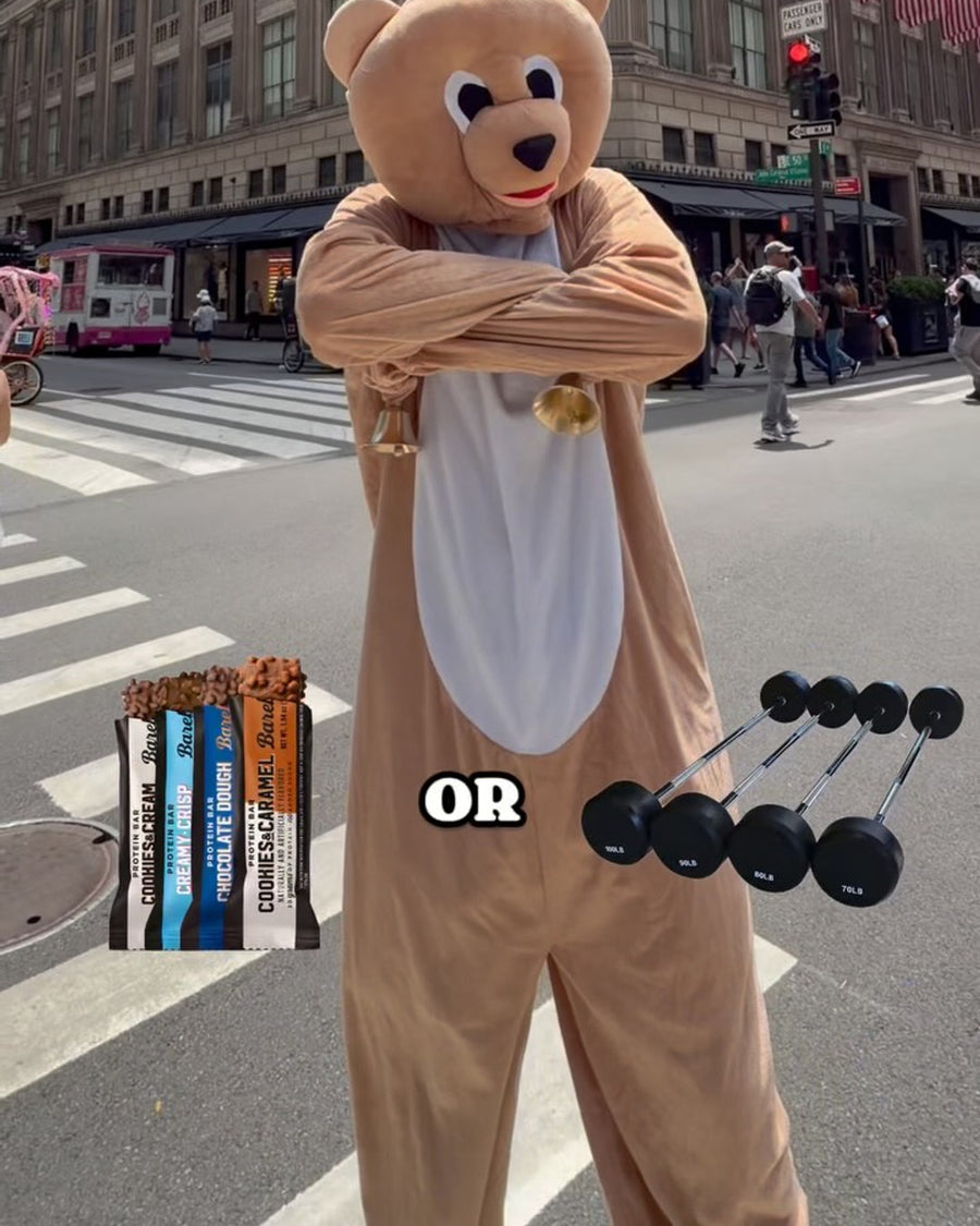 Barebells or BAR-bells? 👀🍫 Let us know… 🤔👇