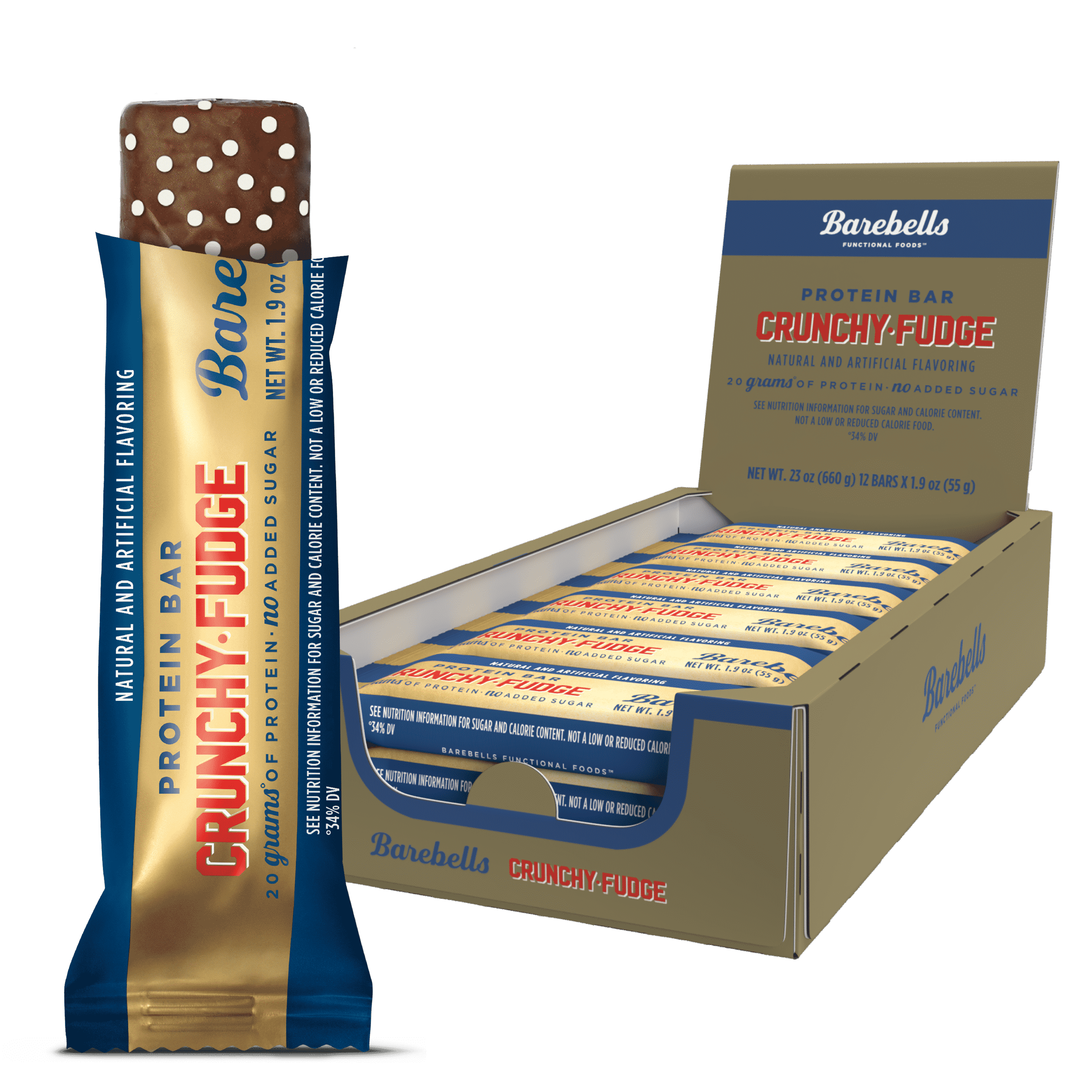 Barebells Crunchy Fudge 12-pack