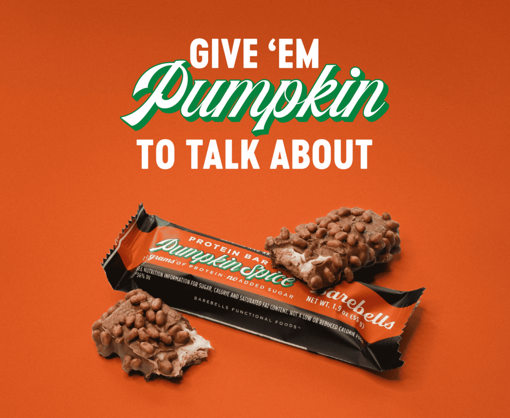 Pumpkin Spice Protein Bar Launches Exclusively in US Barebells