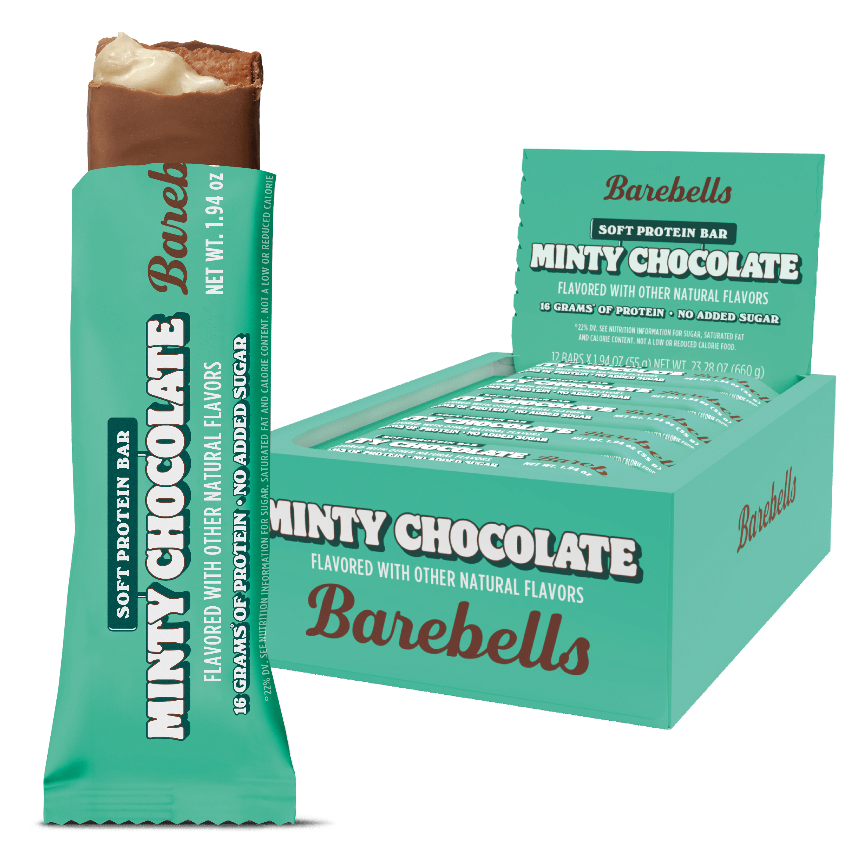 Barebells Minty Chocolate Soft Protein Bar Buy Barebells Online